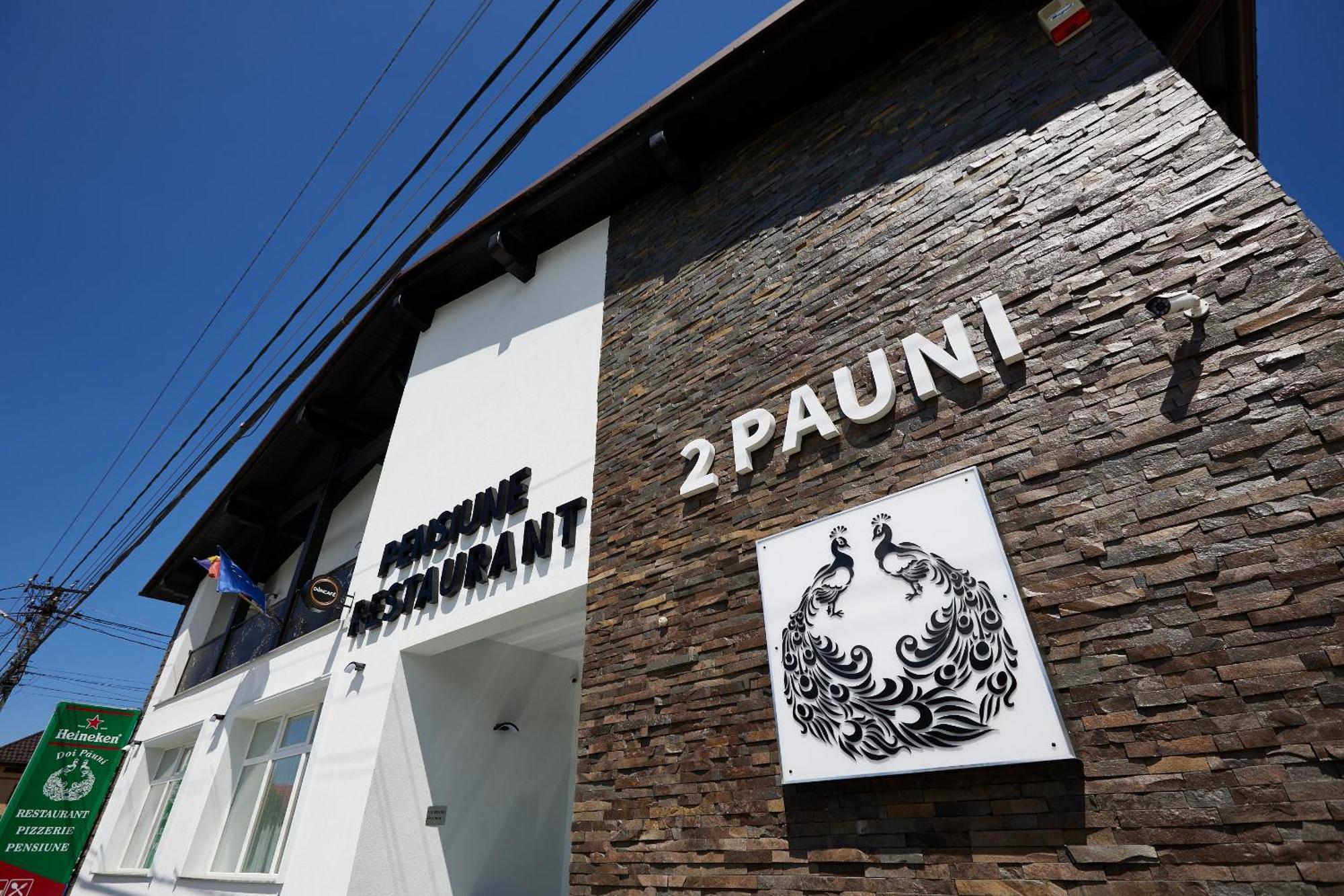 Pensiune Restaurant Pizzerie 2 Pauni Borşa Exteriör bild
